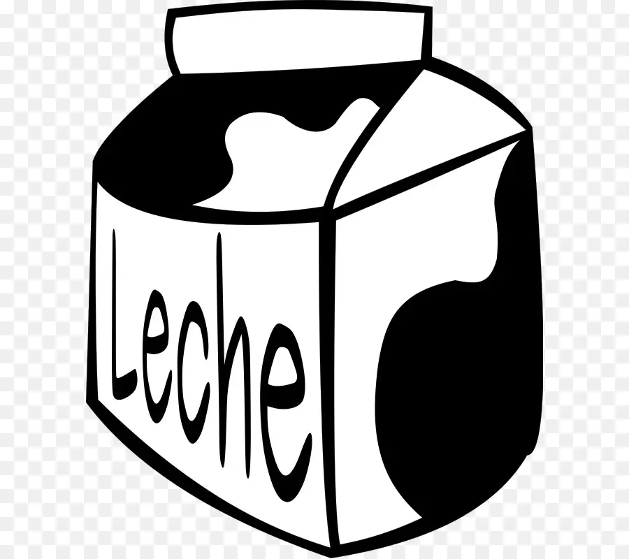 La Leche，La Foto En Un Cartón De Leche PNG