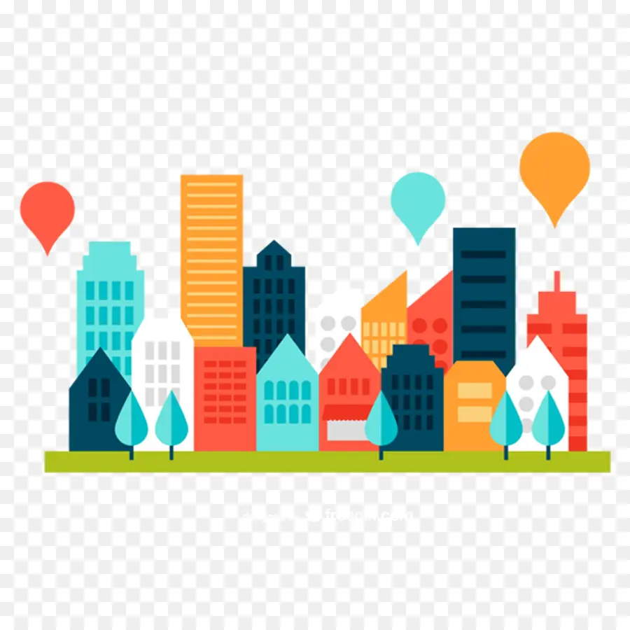 Paisaje Urbano，Skyline PNG