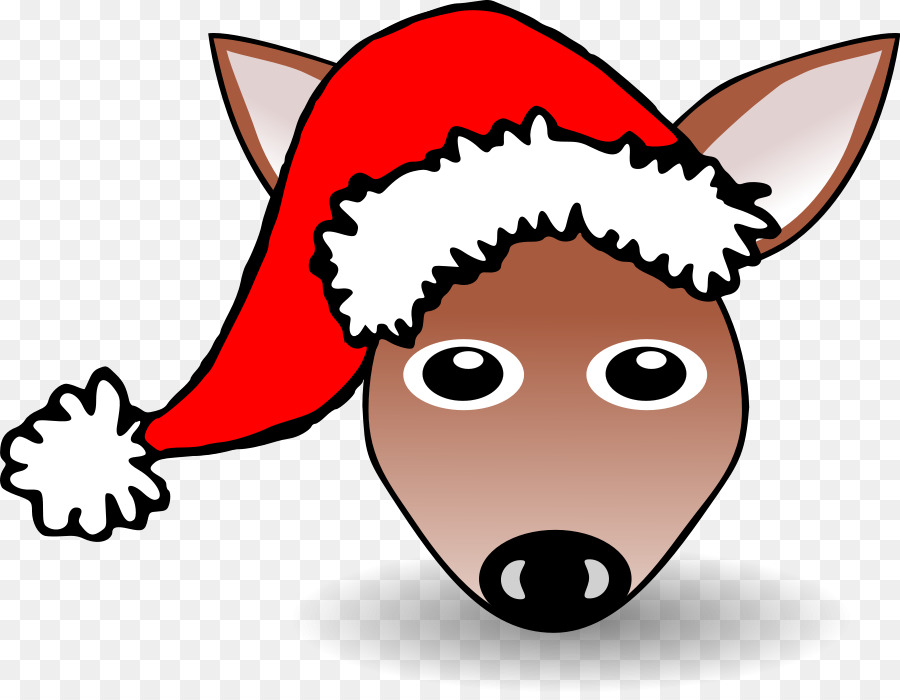 Caballo，Gorro De Papá Noel PNG