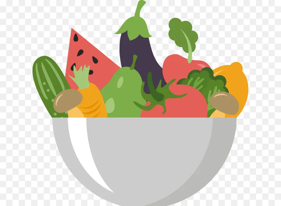 Tazón De Verduras，Zanahoria PNG