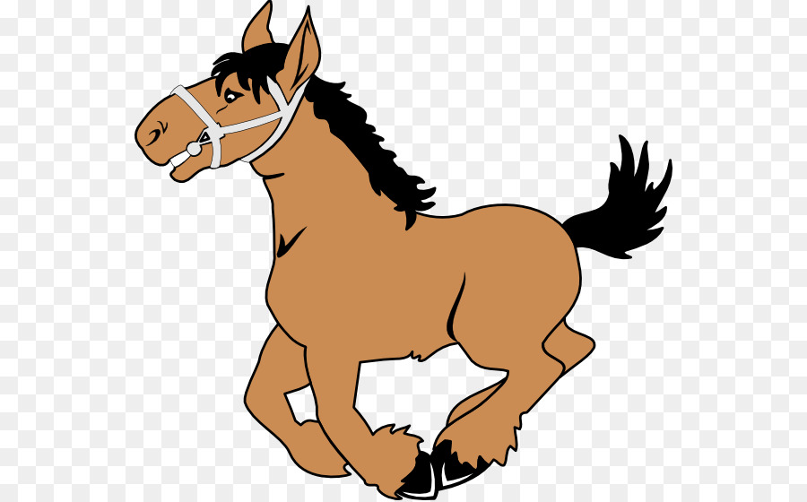 Caballo De Dibujos Animados，Correr PNG