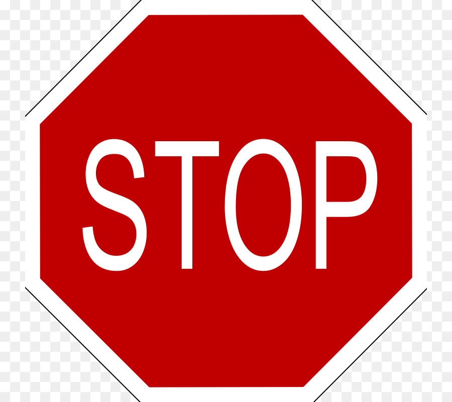 Señal De Stop，Hexágono PNG