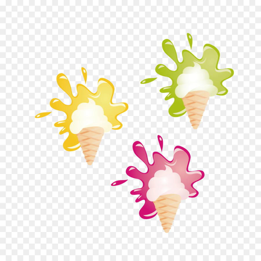 Helado，Cono De Helado PNG