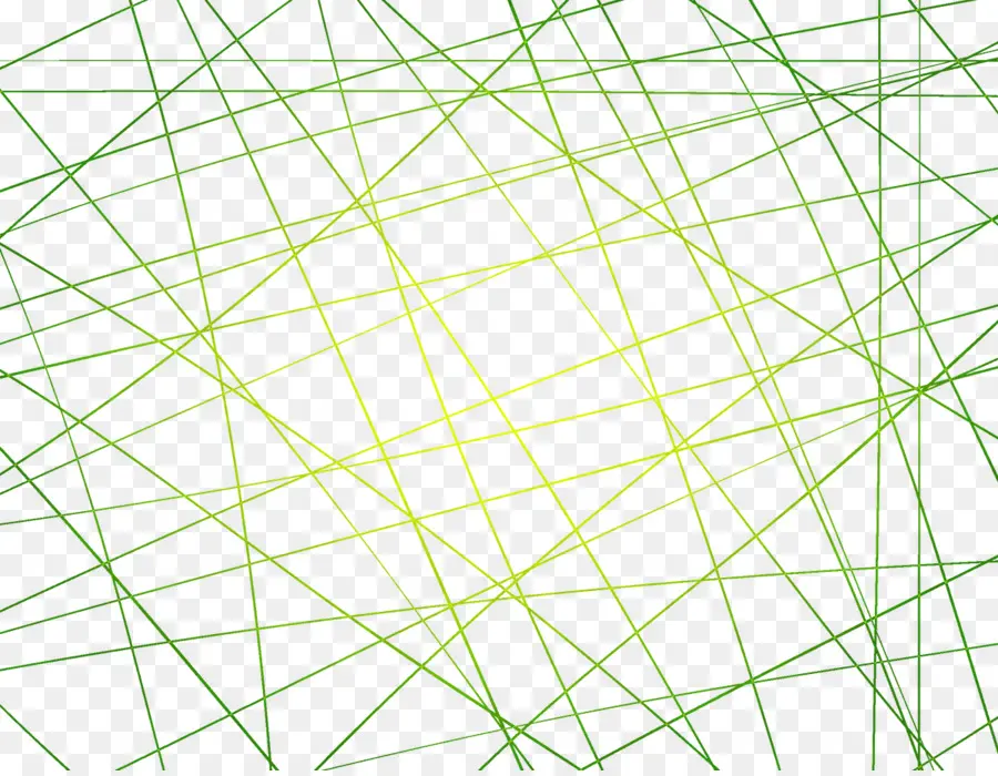 Líneas Abstractas，Verde PNG