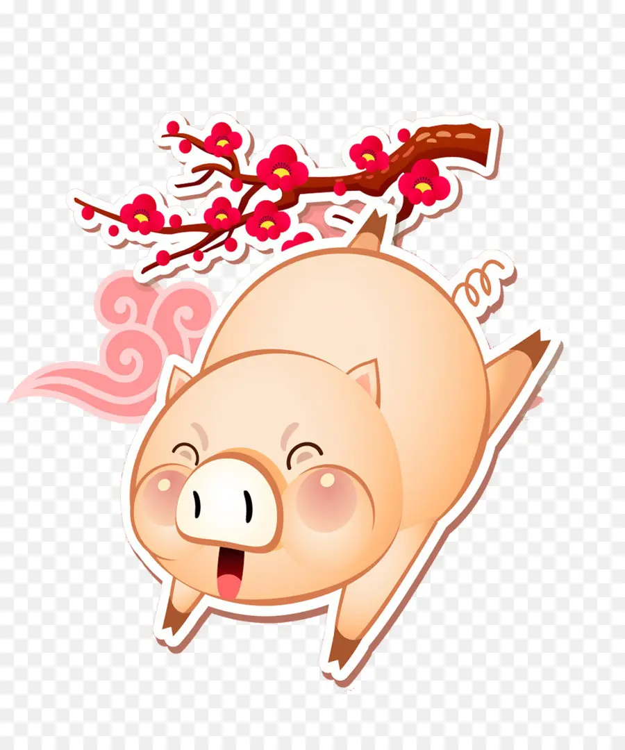 Cerdo Doméstico，Feliz Piggy PNG