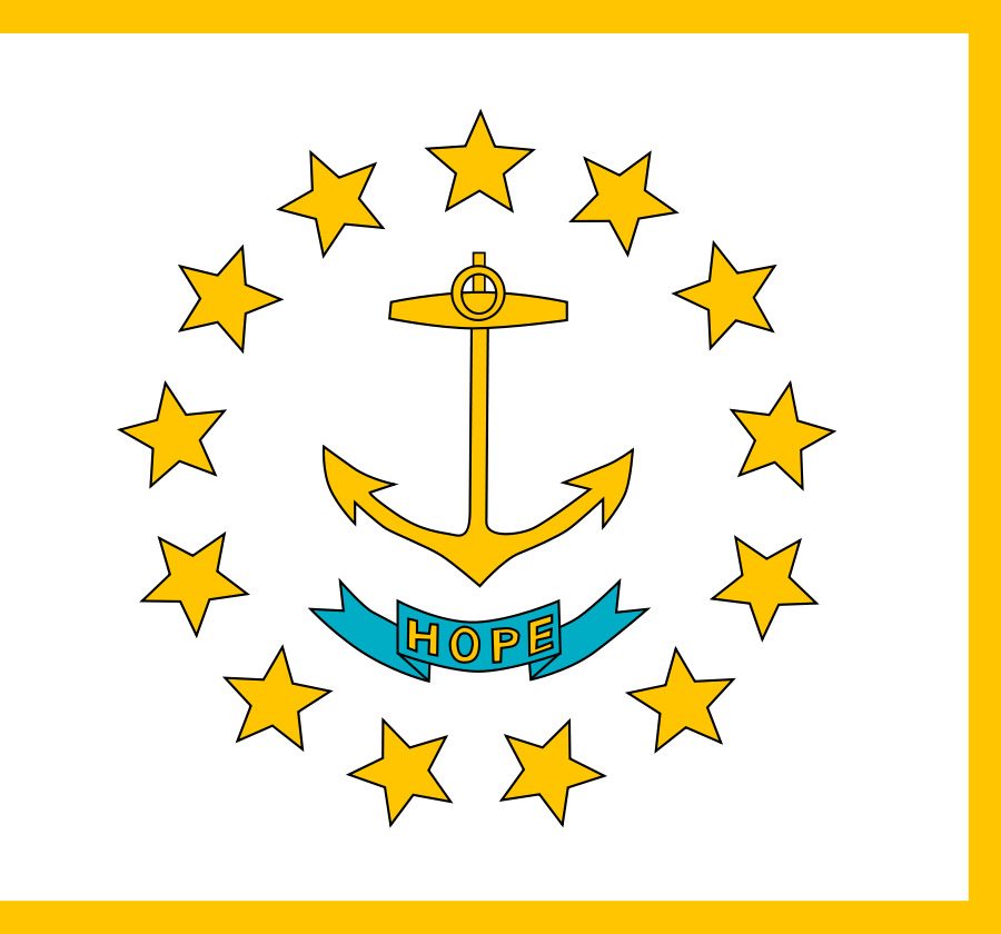 Providencia，Bandera Del Estado De Rhode Island PNG