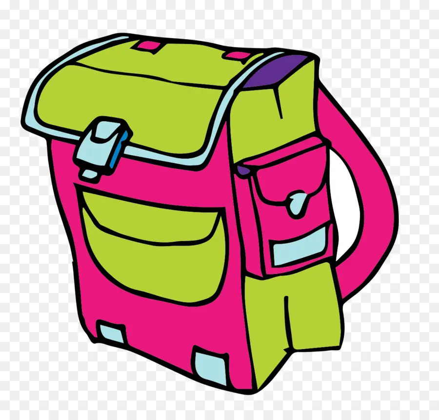 Mochila Colorida，Bolsa PNG