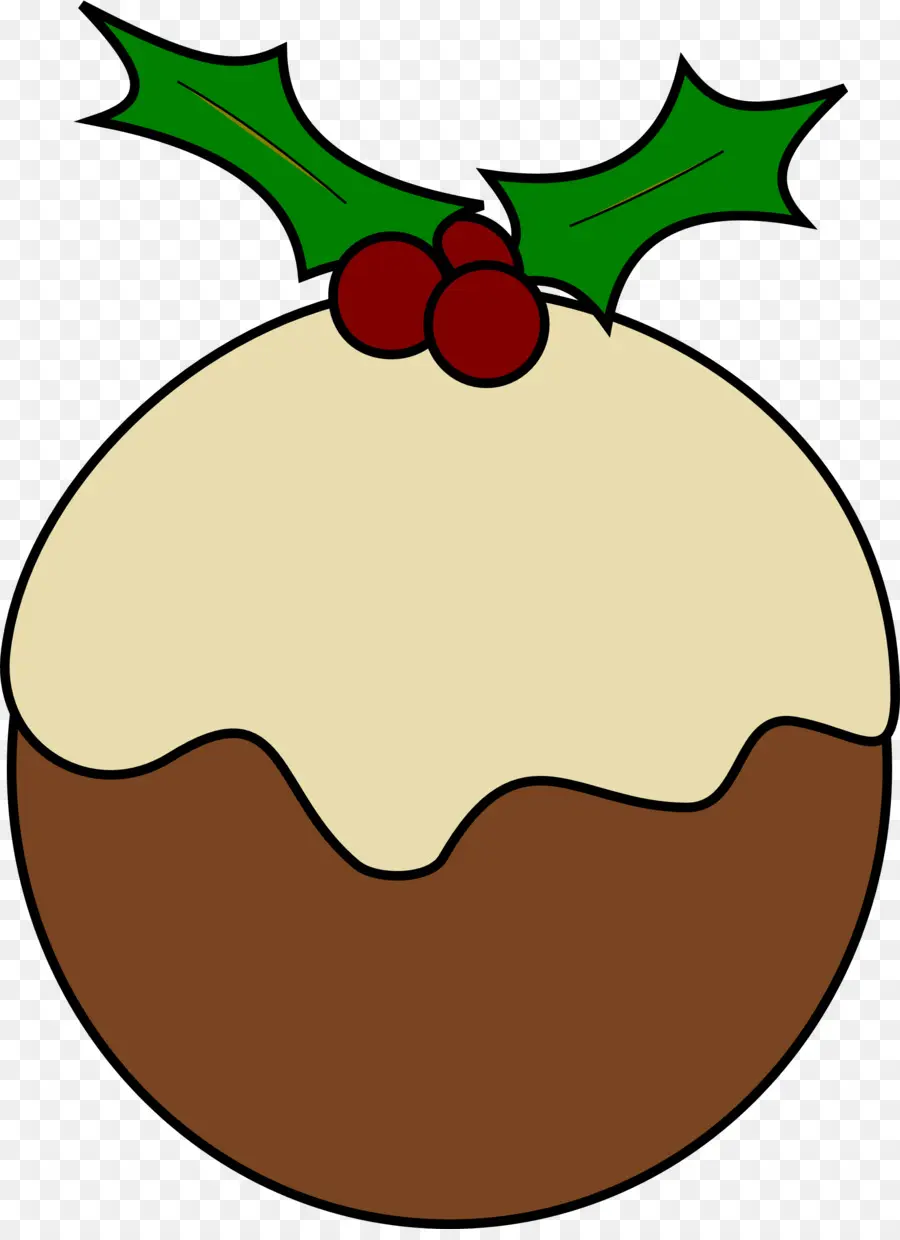 Pudín De Navidad，Figgy Pudding PNG