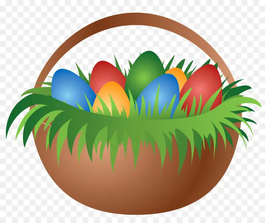 Conejito De Pascua，Canasta De Pascua PNG