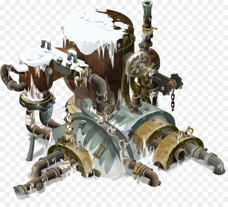 Maquinaria Steampunk，Tubería PNG