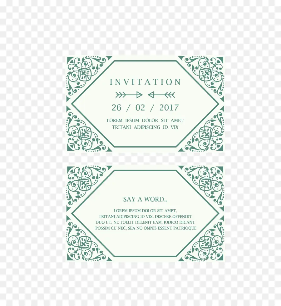 Tarjeta De Invitación，Evento PNG