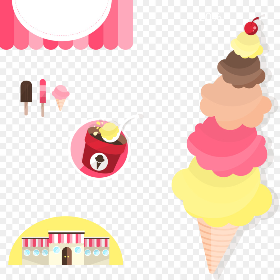 Helado，El Helado De Chocolate PNG