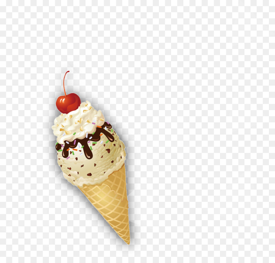 Helado，Cono De Helado PNG