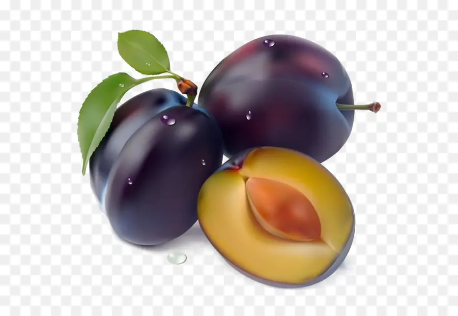 Ciruela，La Fruta PNG