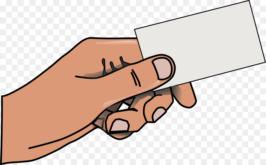 Tarjeta De Mano，Tarjeta PNG