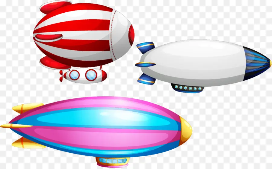 Dirigibles，Vistoso PNG