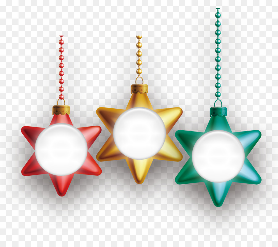 Adornos De Estrellas，Navidad PNG