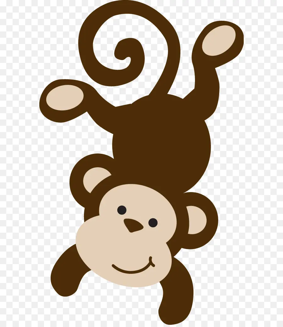 Brown Mono Araña，Mono PNG