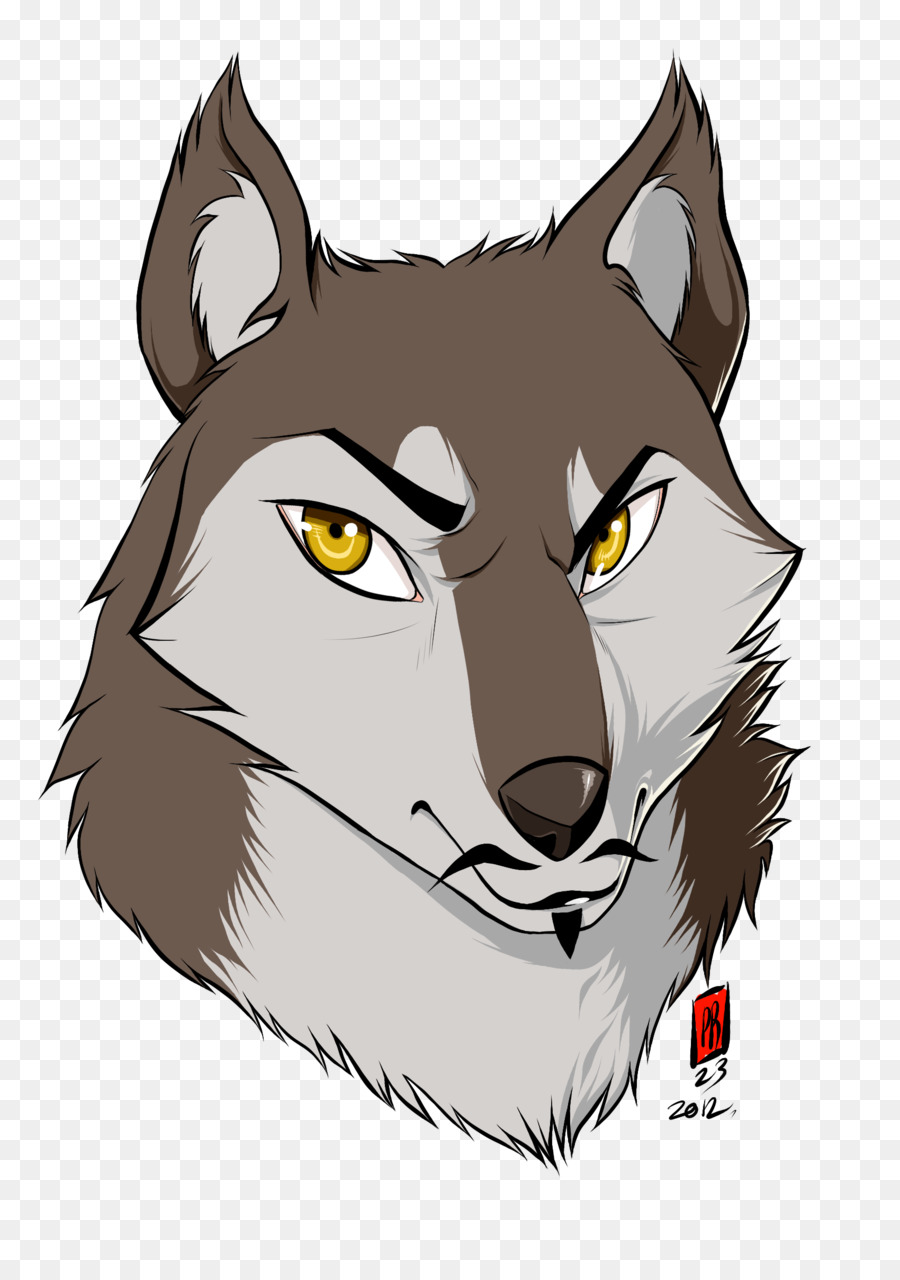 Lobo Gris，De Dibujos Animados PNG