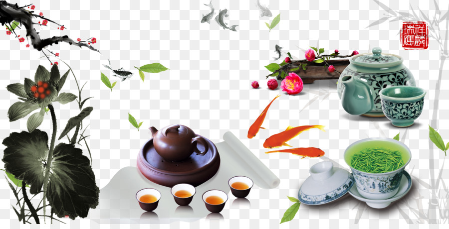 Juego De Té，Tetera PNG