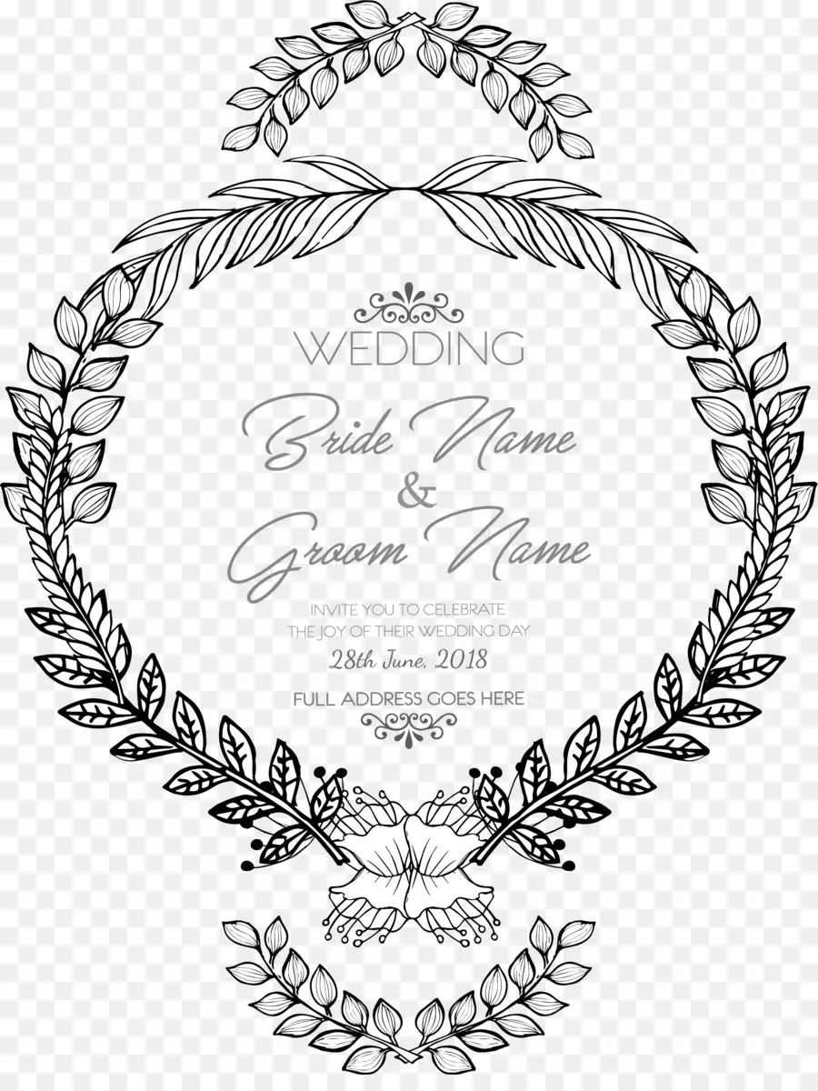 Invitación De Boda，Novia PNG