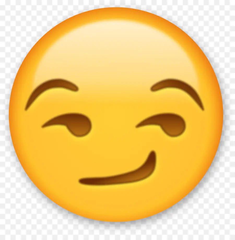 Emoji，Smirk PNG