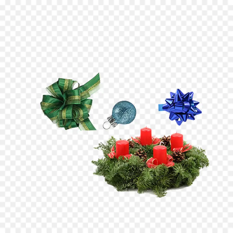 Decoraciones Navideñas，Guirnalda PNG