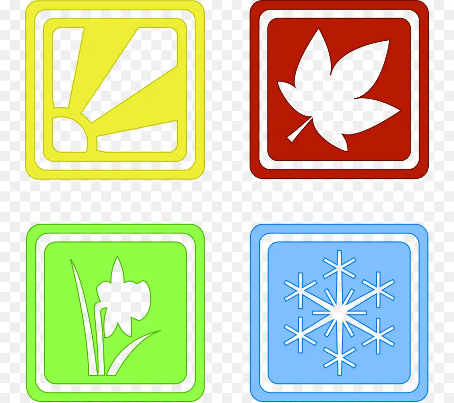 Iconos De Estaciones，Primavera PNG