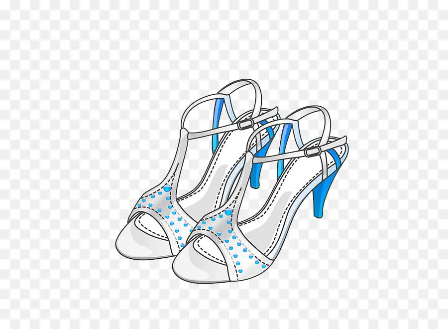 Highheeled Calzado，Sandalia PNG