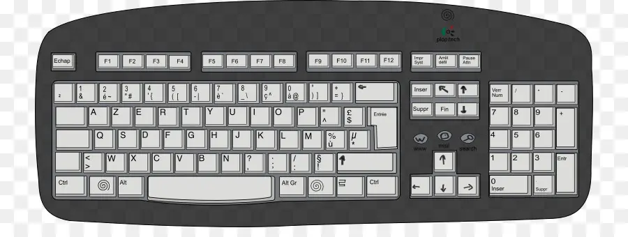 Teclado De La Computadora，El Ratón De La Computadora PNG