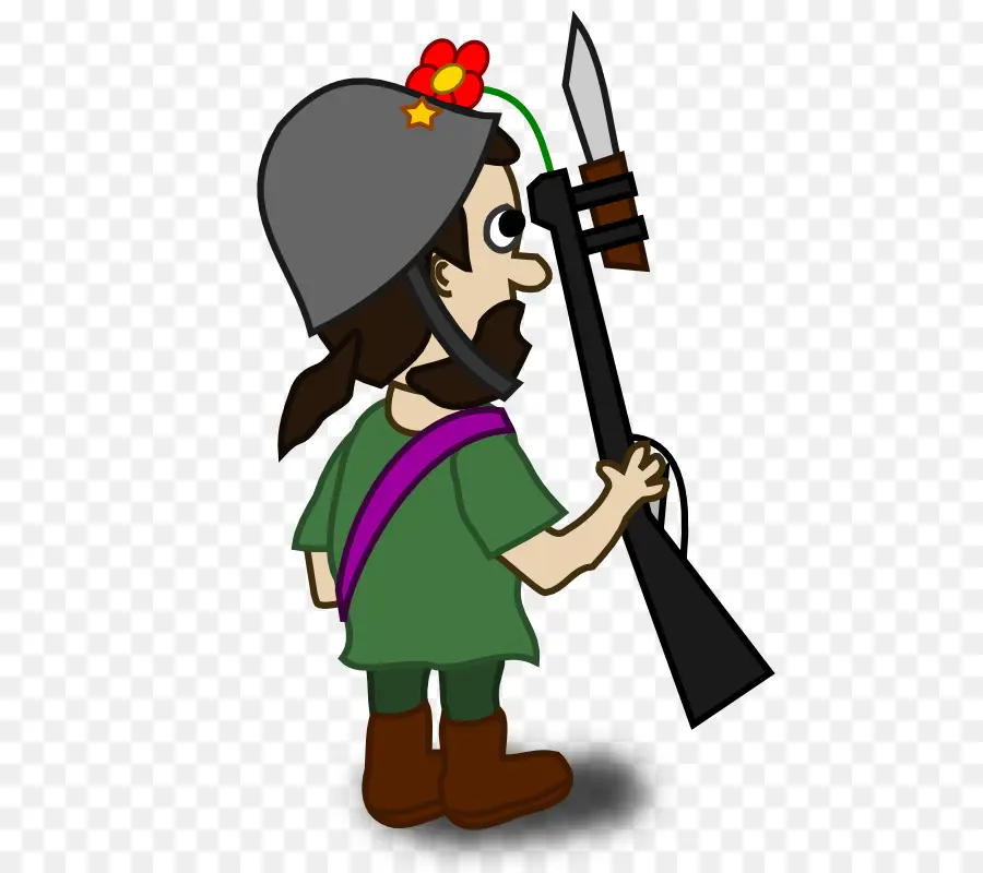 Soldado De Dibujos Animados，Personaje PNG