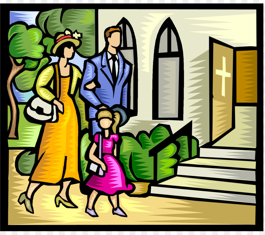 Familia Yendo A La Iglesia，Gente PNG