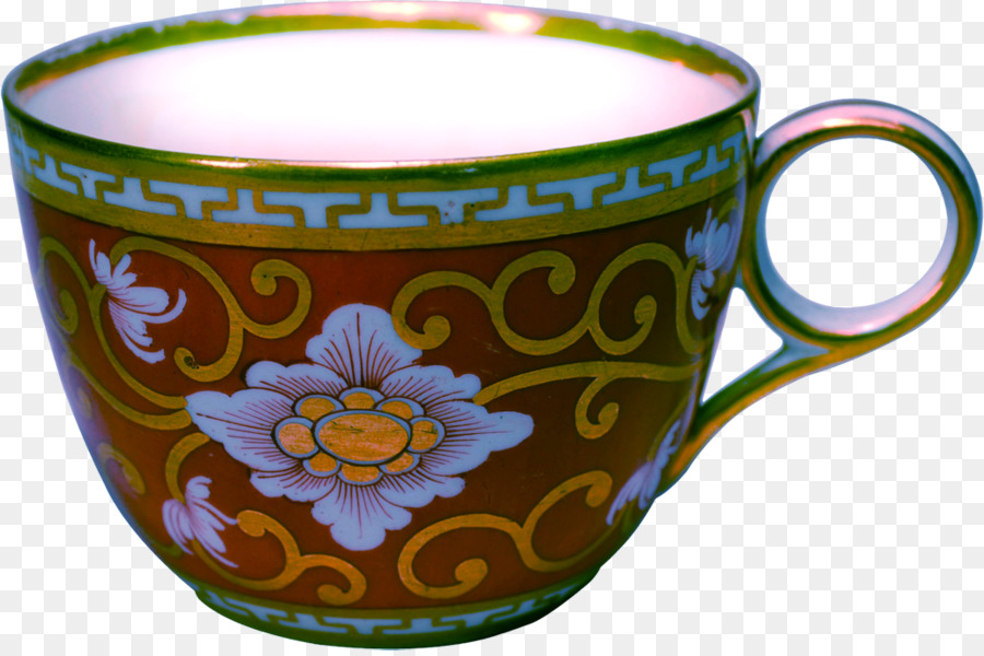 Taza Decorativa，Té PNG