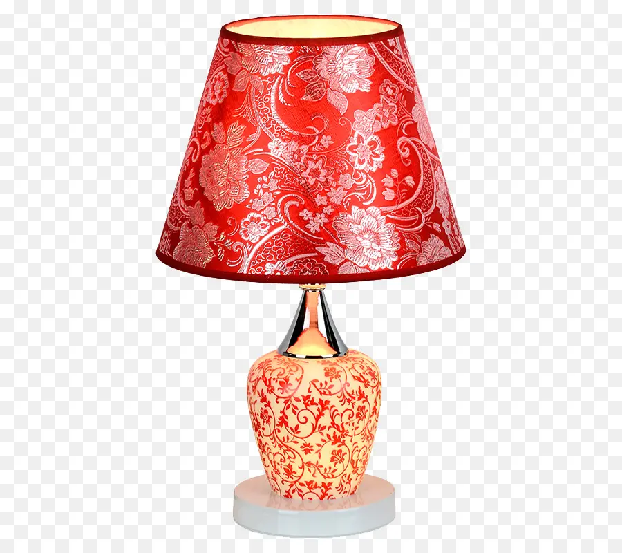 Lámpara De Mesa Roja，Luz PNG