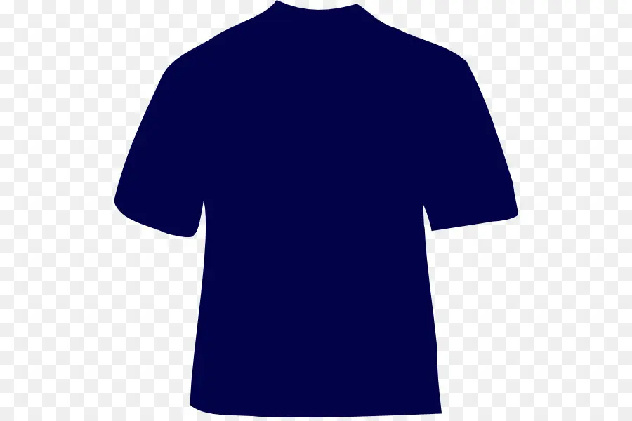 Camiseta Azul，Camiseta PNG