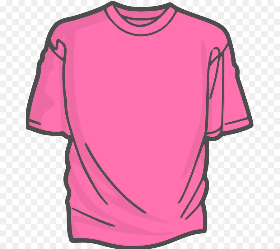 Camiseta Rosa，Vestir PNG