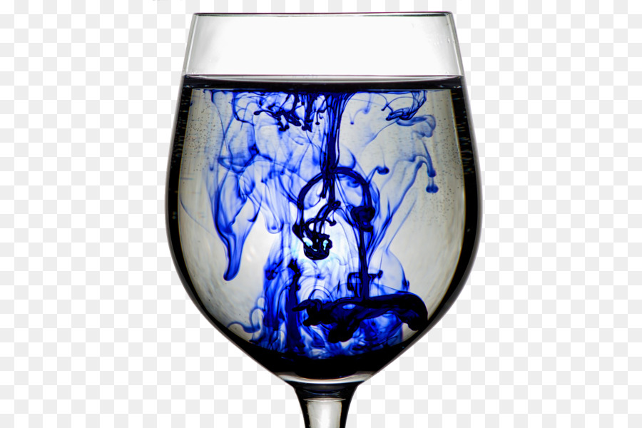 Copa De Vino，Tinta Azul PNG