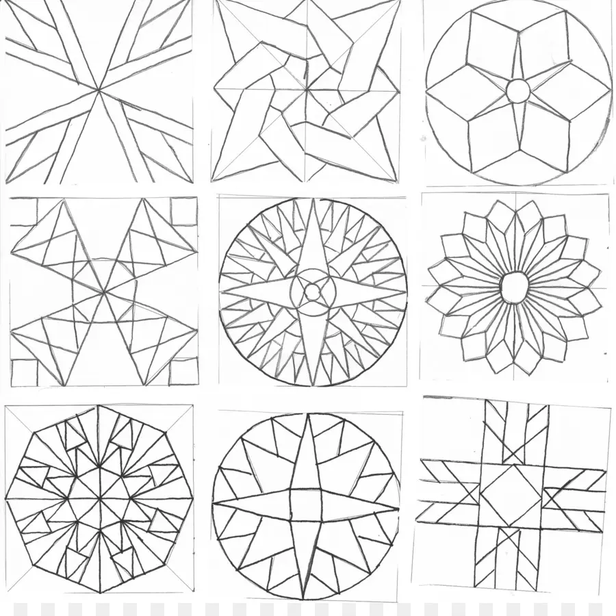 Patrones Geométricos，Formas PNG