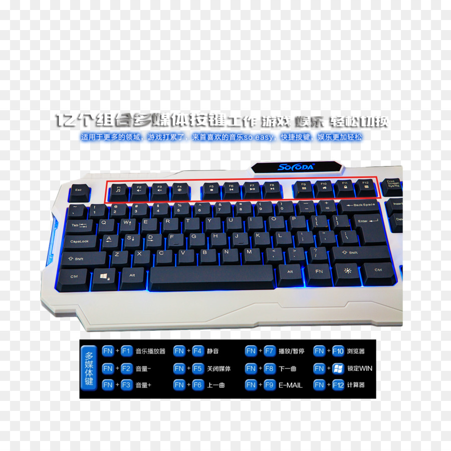 Teclado De La Computadora，Portátil PNG