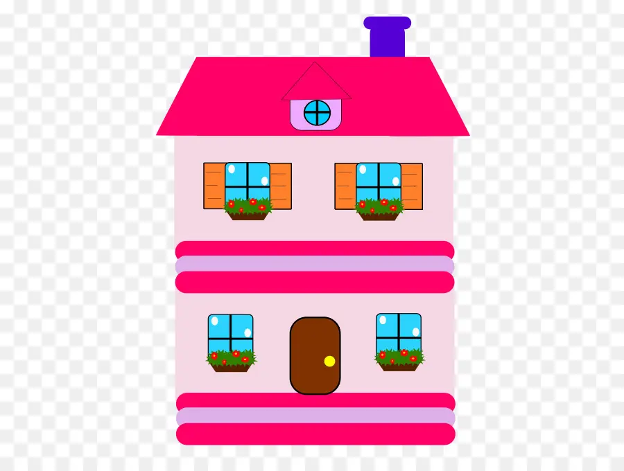 Casa Rosa，Ventanas PNG