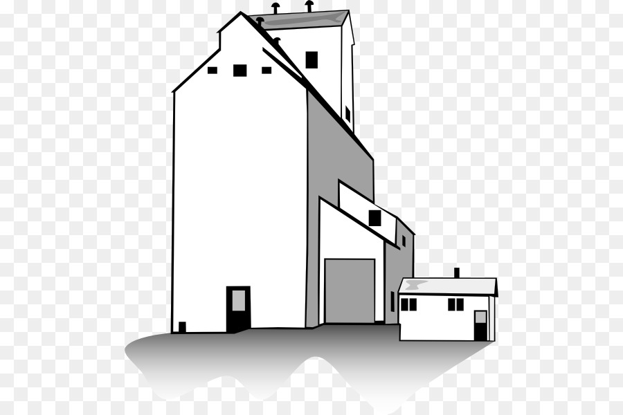 Silo，Elevador De Grano PNG