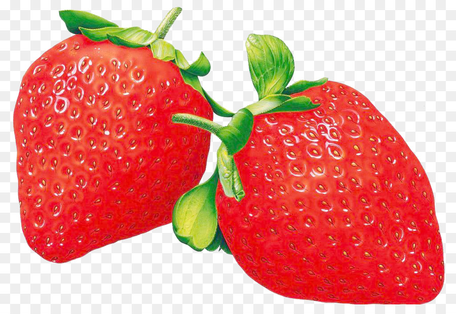 Fresas Rojas，Hojas PNG