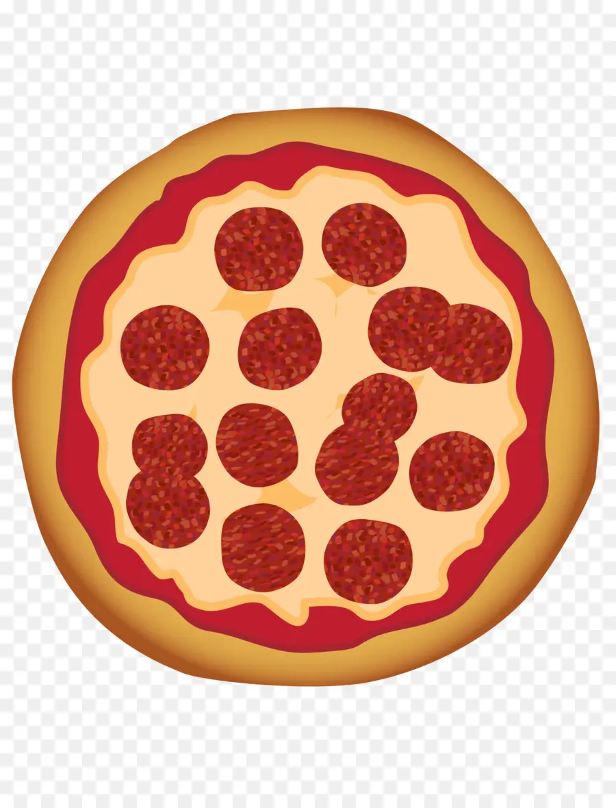 Pizza De Peperoni，Queso PNG