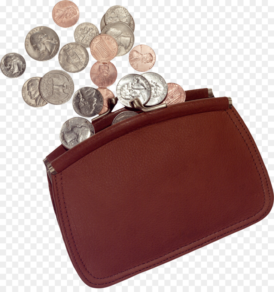 Cartera，Moneda PNG