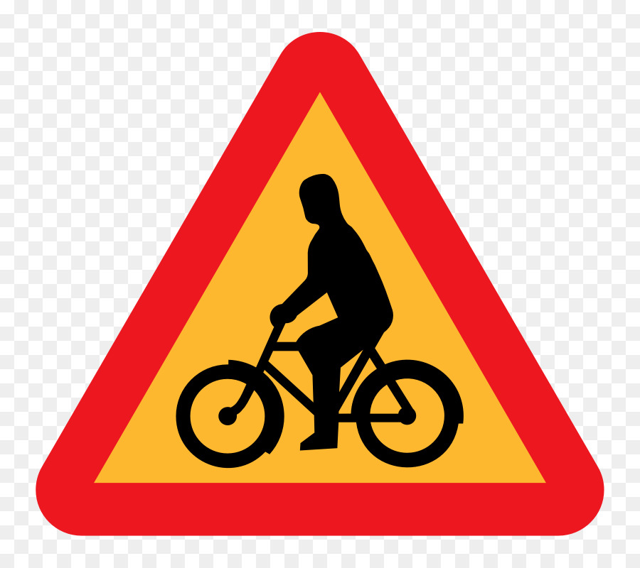 Señal De Bicicleta，Advertencia PNG