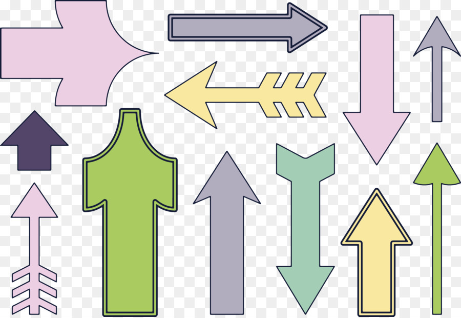 Flechas，Instrucciones PNG