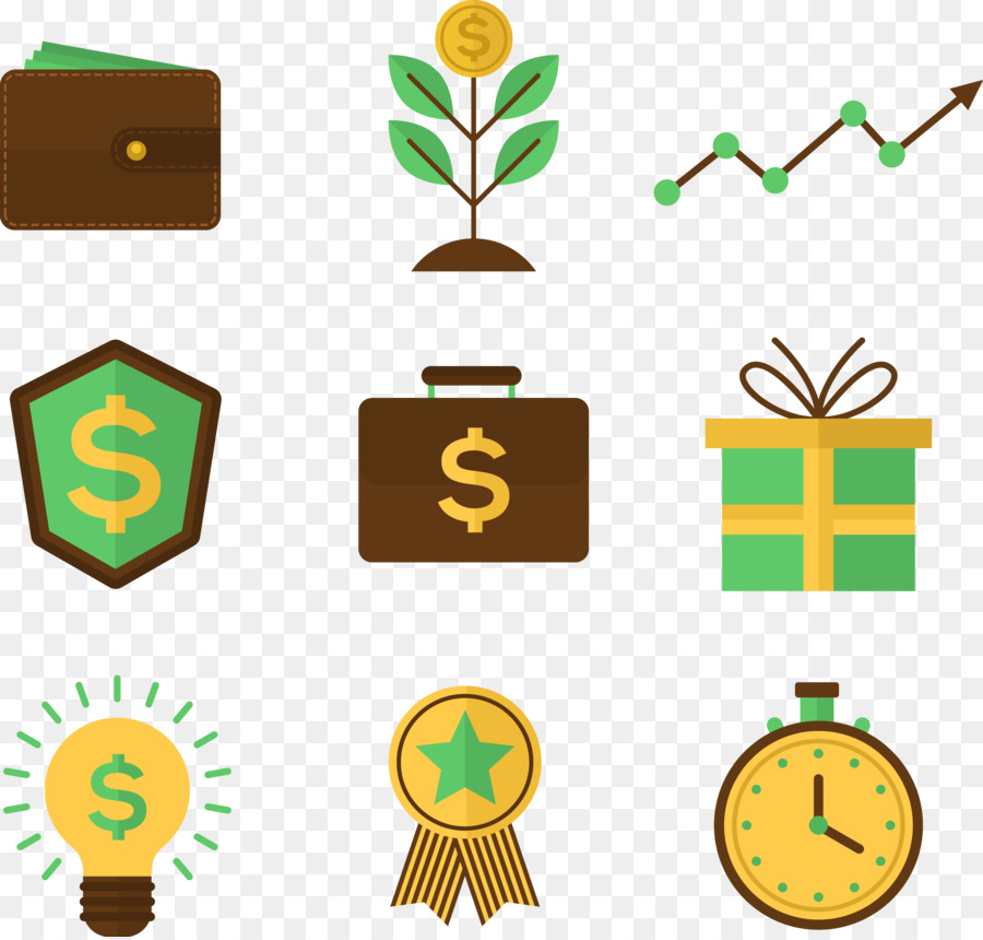 Iconos De Finanzas，Dinero PNG