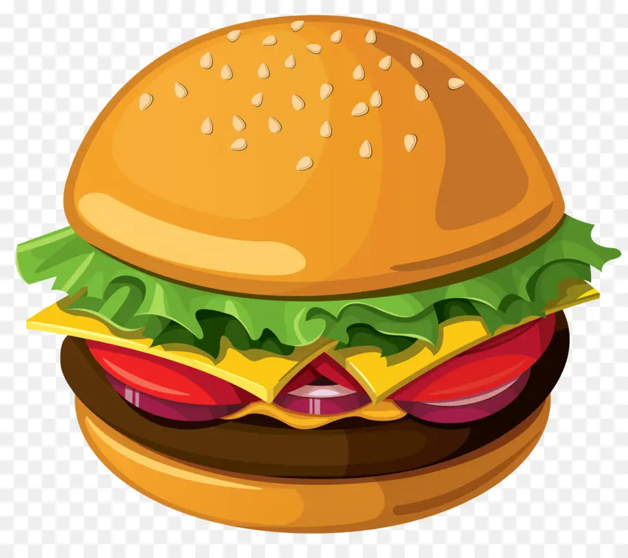 Hamburguesa，Comida Rápida PNG