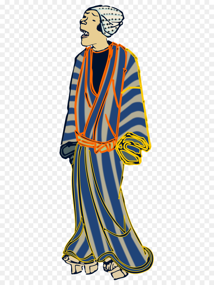 Hombre En Kimono，Kimono PNG