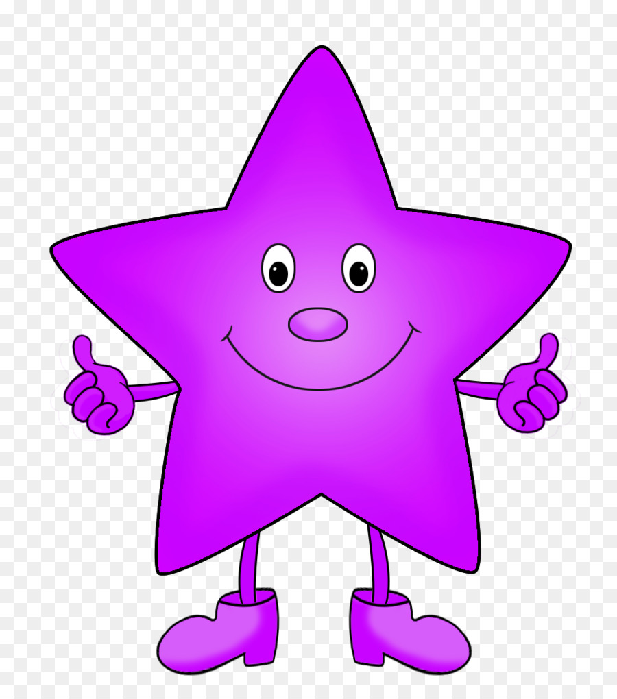 Estrella Morada，Dibujos Animados PNG